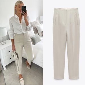 Zara Pants with a High Waist, High Waisted Trouser